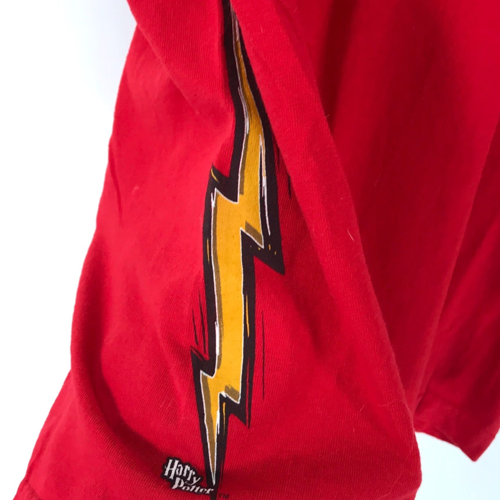 Vintage Harry Potter Mens T Shirt Red M Short Sleeve Quidditch Graphic Pullover Crew Neck 100% Cotton Sports Casual Size US M / EU 48-50 / 2 - 4 Thumbnail