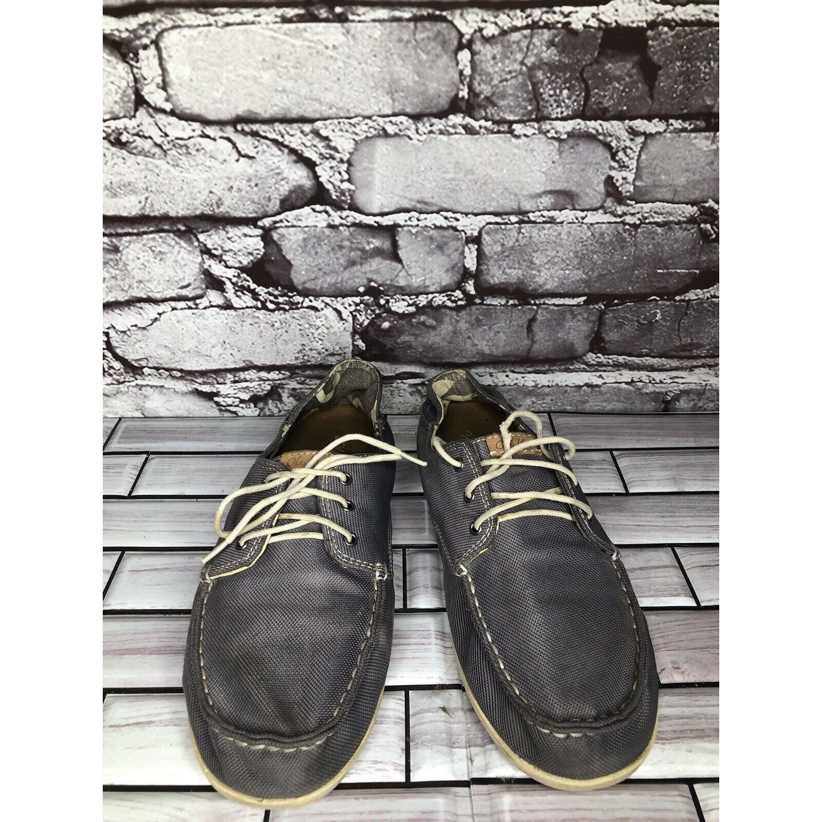Olukai Olukai Heleuma Mesh Gray Textile Lace Casual Comfort Shoes W Size US 8 / IT 38 - 2 Thumbnail