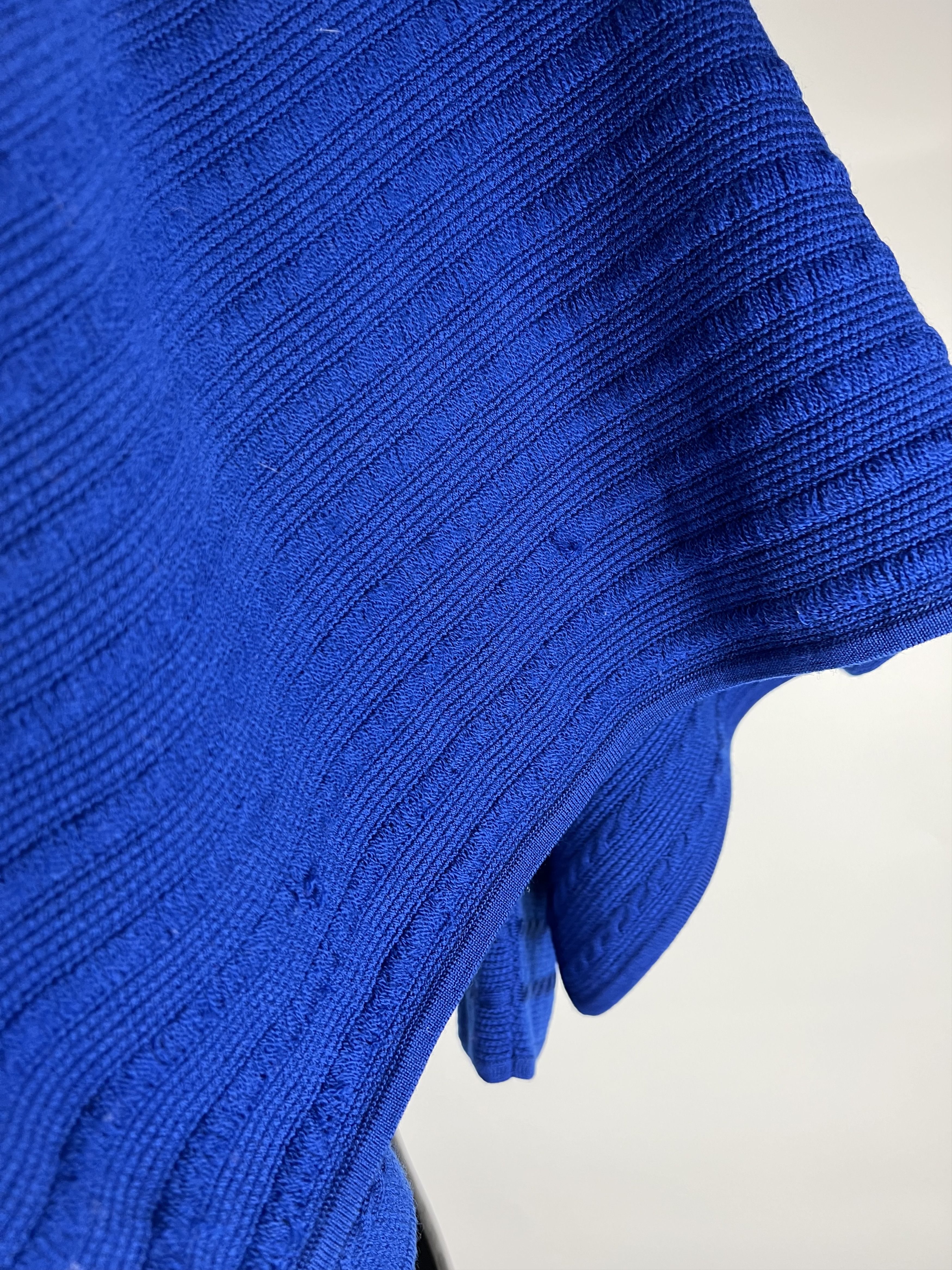 Other Luisa Spagnoli Blue 100% Wool Cardigan Size XL Size XL / US 12-14 / IT 48-50 - 12 Thumbnail