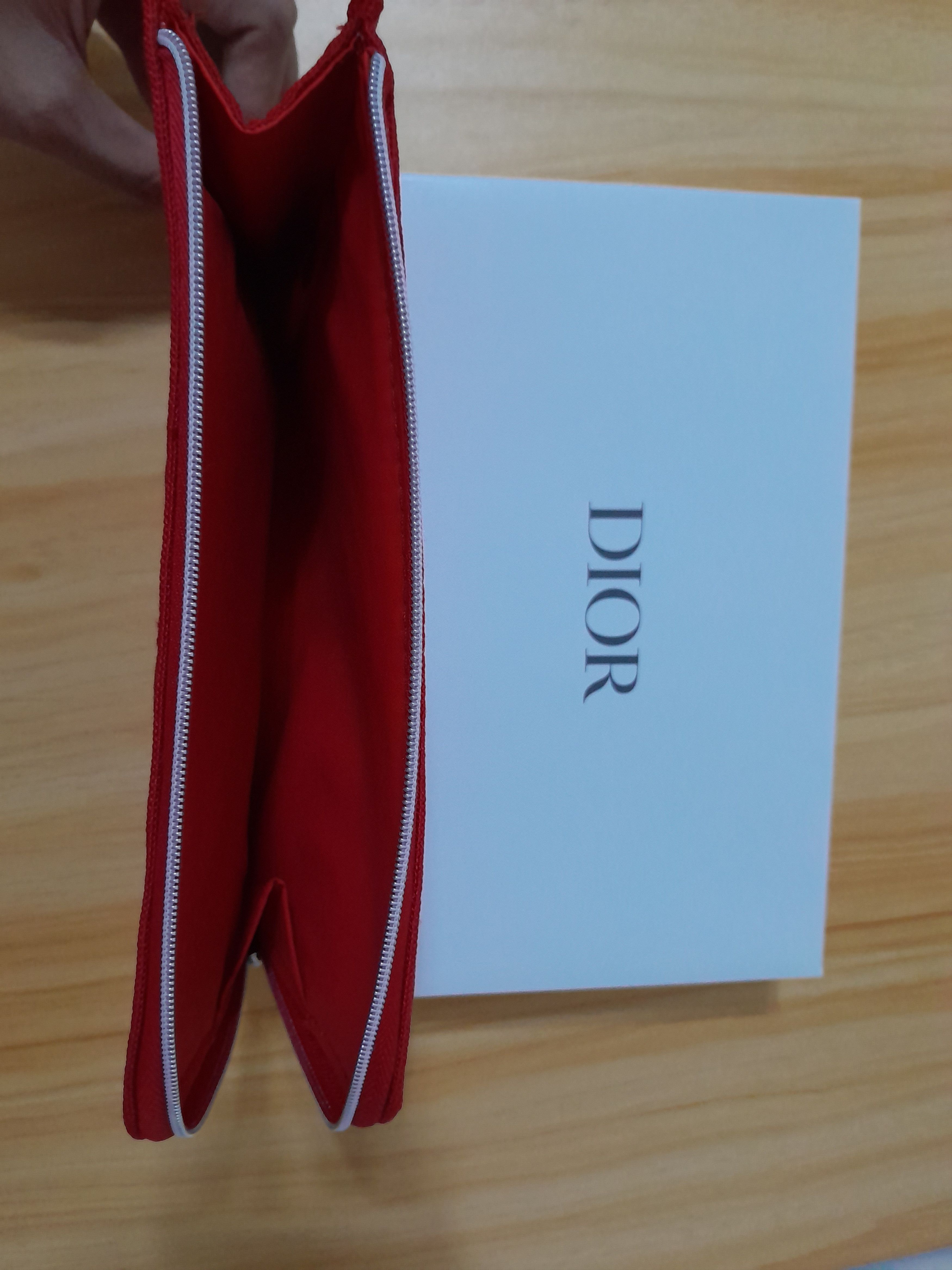 Dior Dior Trousse Pouch Flat Clutch Makeup Pouch Size ONE SIZE - 3 Thumbnail