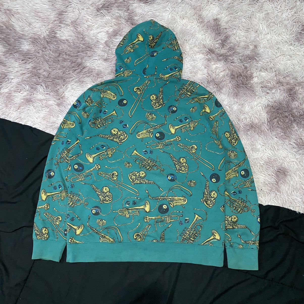Stussy × Vintage ❌SOLD❌ STÜSSY Vintage Y2K All Over Print Size US M / EU 48-50 / 2 - 2 Thumbnail