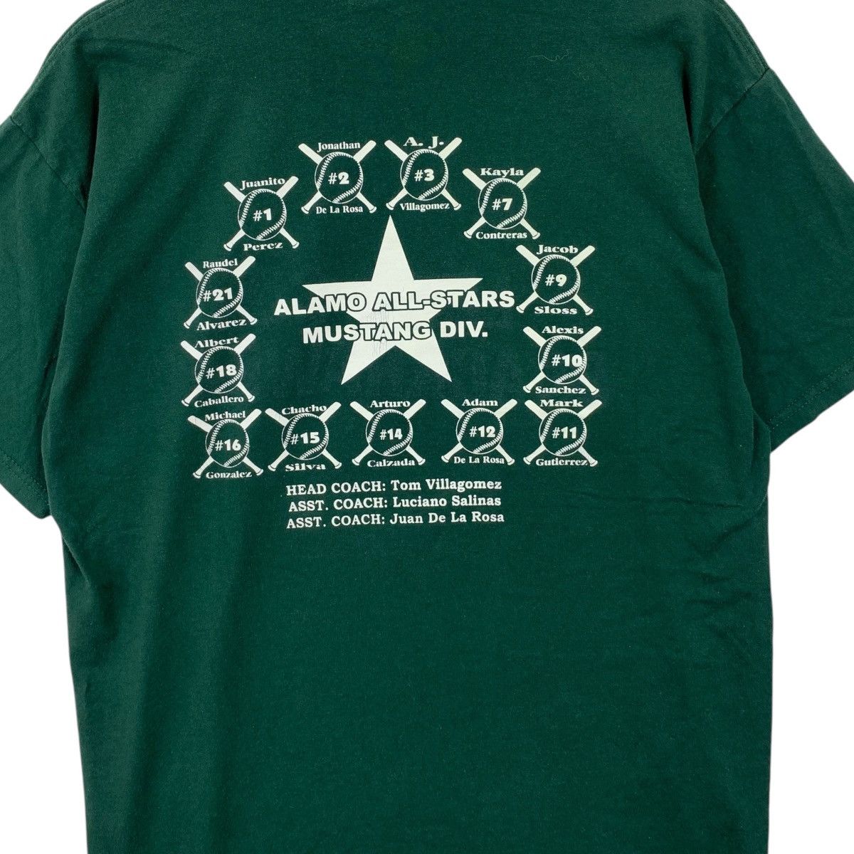 Vintage Vintage ALAMO ALL STARS 2008 Mustang Div Tee Shirt Top Size US M / EU 48-50 / 2 - 5 Thumbnail