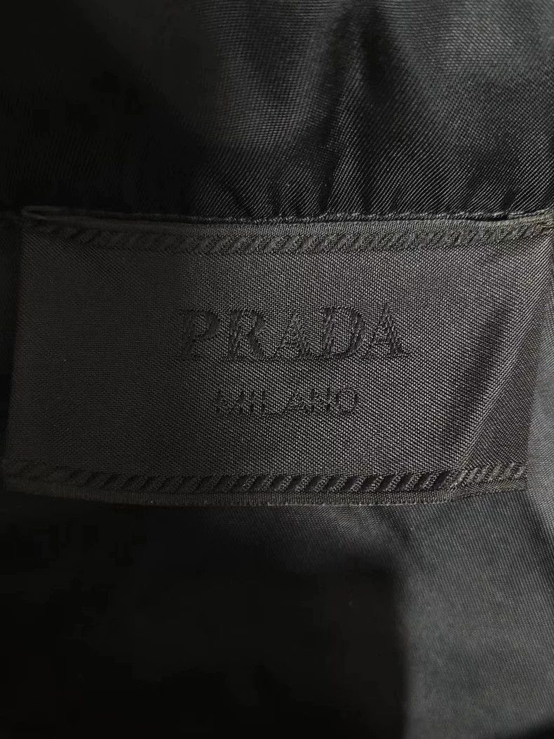 Prada Prada 22fw metal triangle logo nylon long-sleeved jacket 25 Size US XL / EU 56 / 4 - 4 Thumbnail