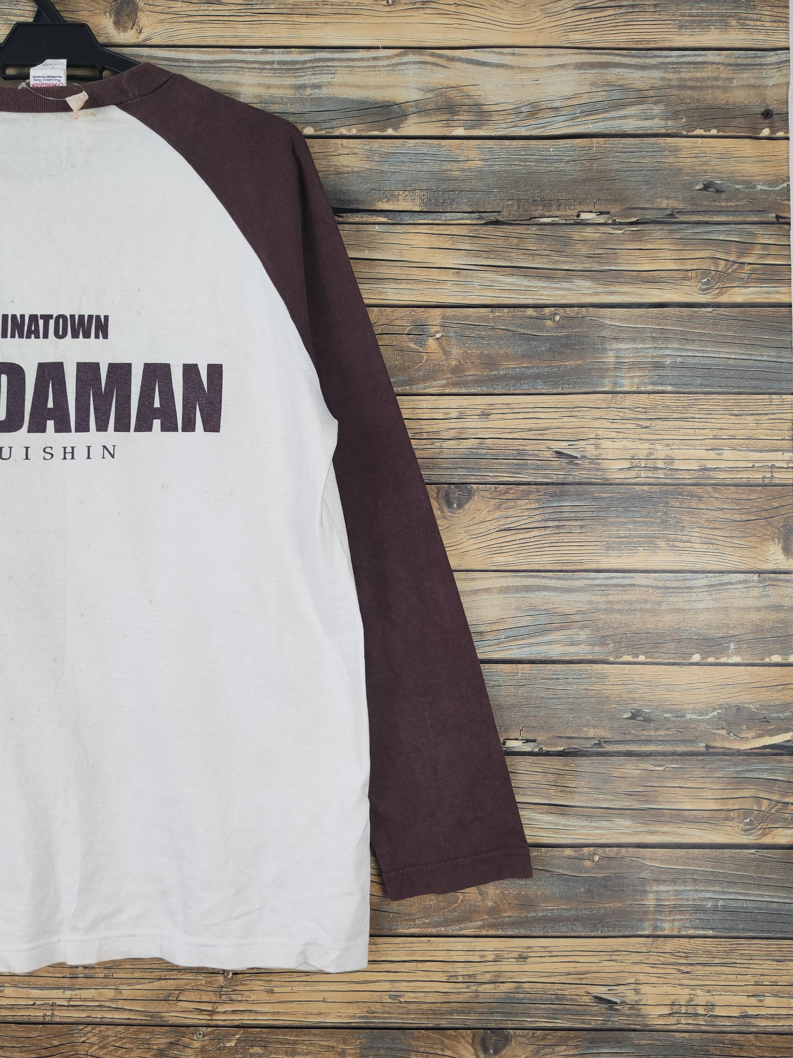 Japanese Brand DL Pandaman White Brown Long Sleeve T-shirts #645 Size US L / EU 52-54 / 3 - 10 Thumbnail