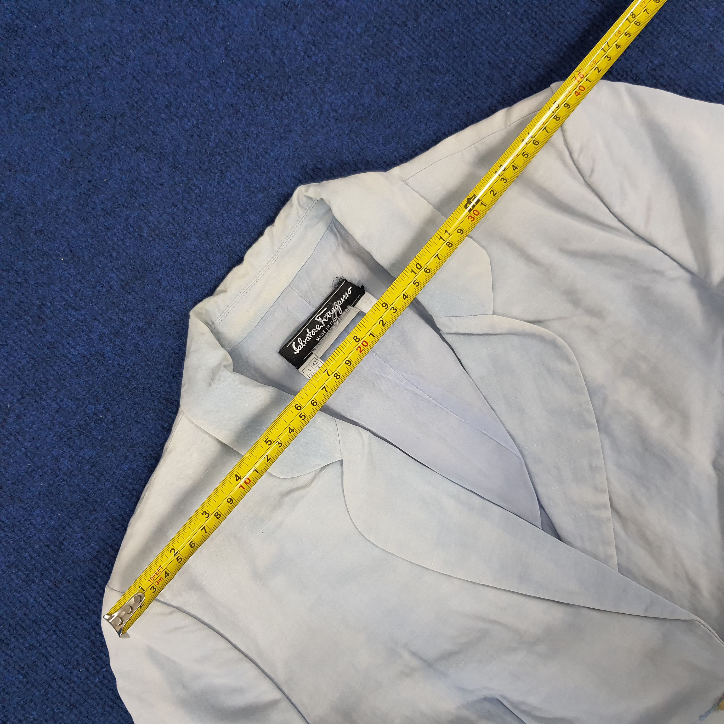 Designer × Salvatore Ferragamo × Vintage Vintage Salvatore Ferragamo Italian Designer Blazers Size XS / US 0-2 / IT 36-38 - 8 Thumbnail