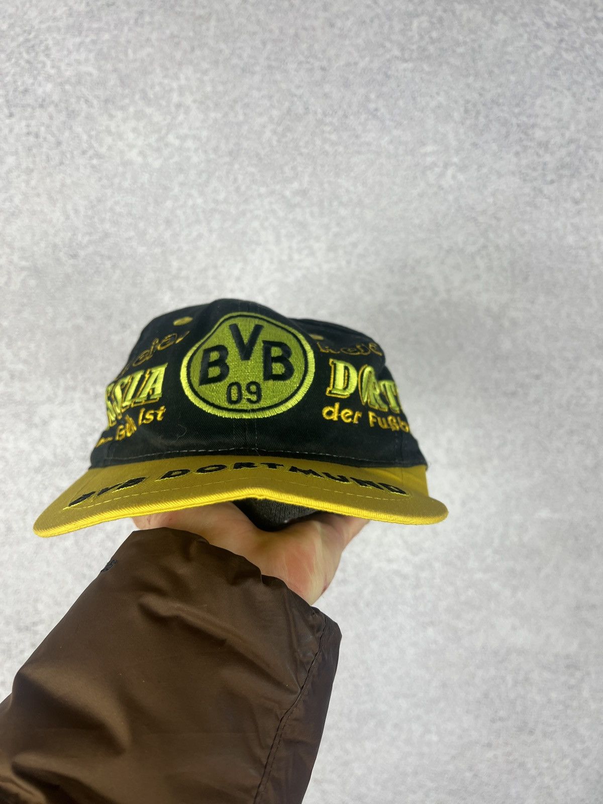 Vintage Vintage 90s Borussia Dortmund BVB 09 Soccer Football Cap Hat Size ONE SIZE - 4 Thumbnail