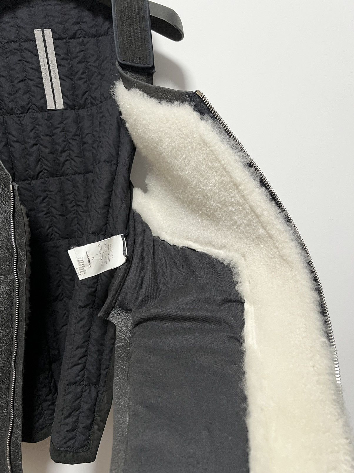 Rick Owens F/W 14 "MOODY" Runway Shearling Leather Vest Rick Owens M Size US M / EU 48-50 / 2 - 7 Thumbnail