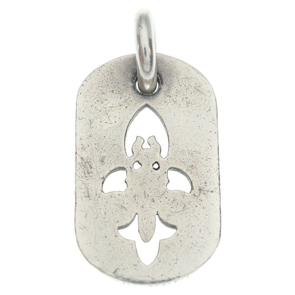 Chrome Hearts Chrome Hearts D Tag Flare Dagger Dog Tag Necklace Size ONE SIZE - 2 Thumbnail