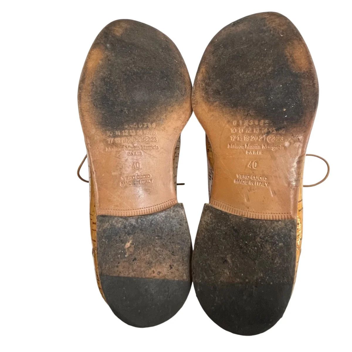Maison Margiela Enamel Cork Straight Tip Shoes Size US 10 / IT 40 - 7 Thumbnail