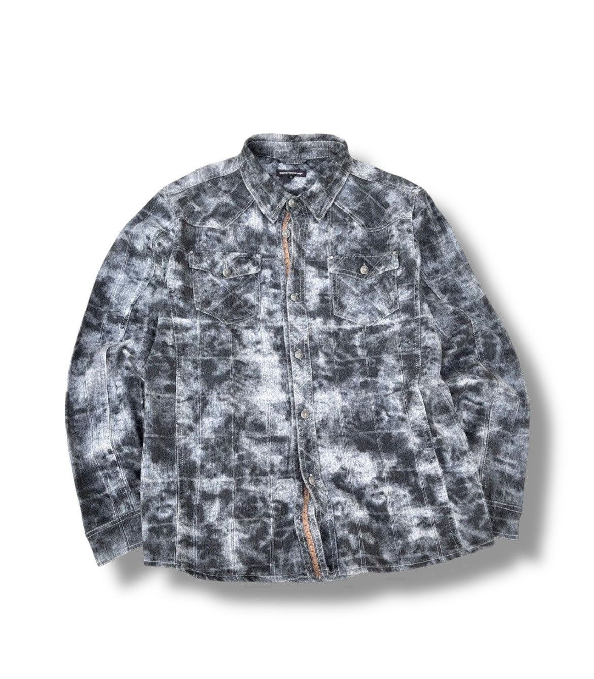 Japanese Brand × semanticdesign Semantic Design Denim Shirt Size US L / EU 52-54 / 3 - 1 Thumbnail