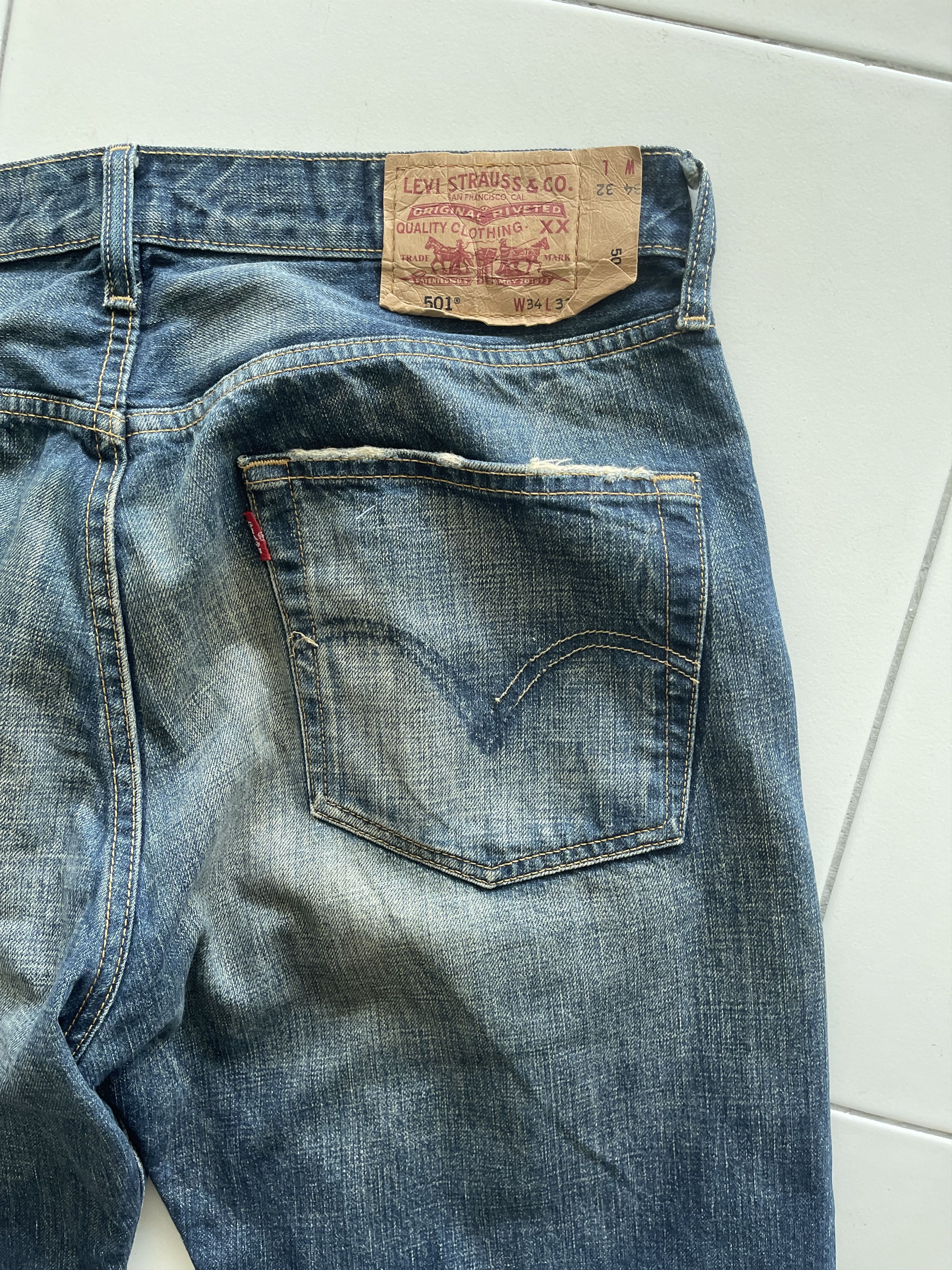 Levi's Vintage Levis 501 Jeans Size US 34 / EU 50 - 9 Thumbnail