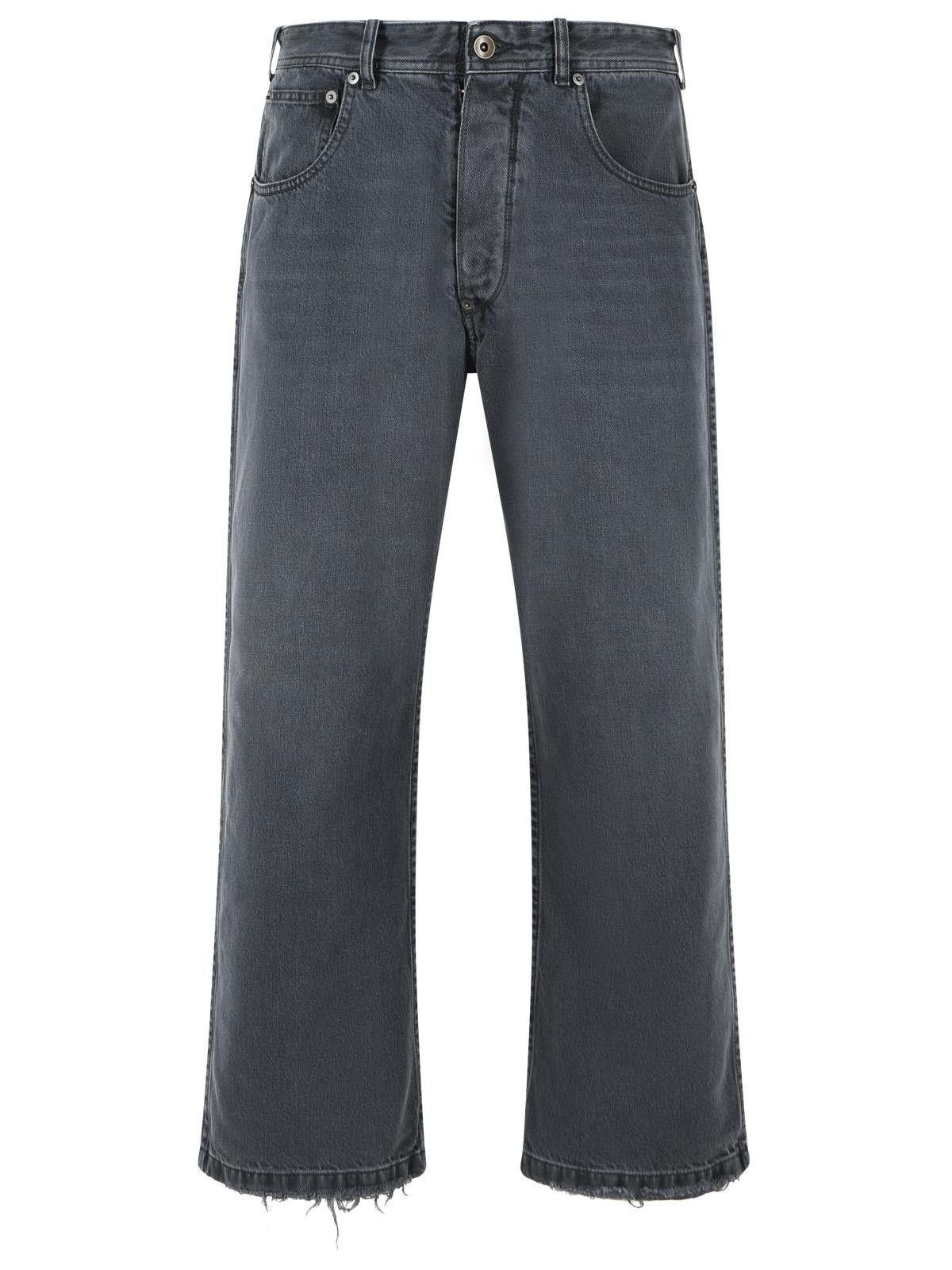 Maison Margiela MAISON MARGIELA Black Cotton Jeans Size US 31 - 1 Thumbnail