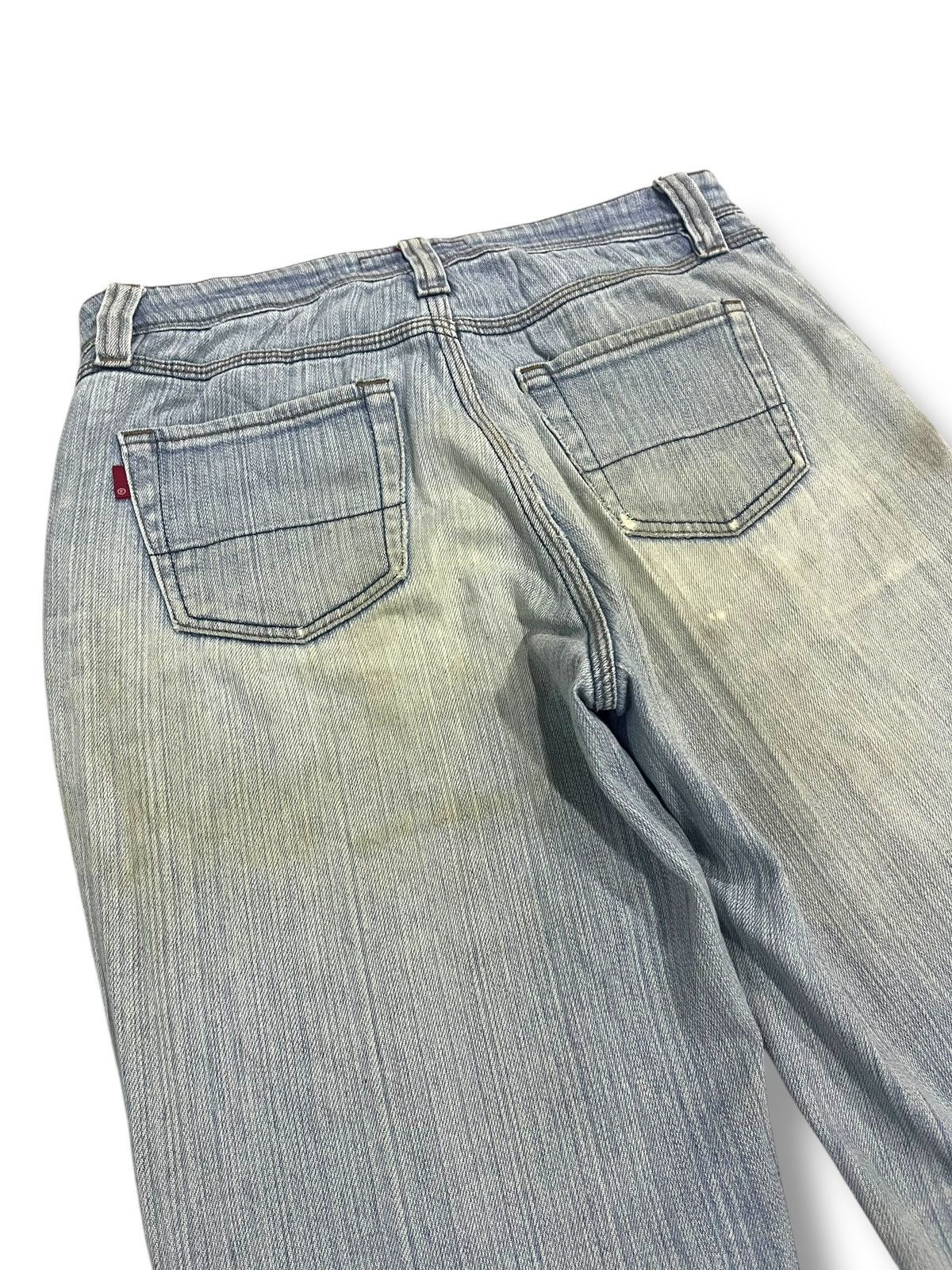 If Six Was Nine × Japanese Brand × Le Grande Bleu (L.G.B.) FLARE💥 VINTAGE JAPANESE BRAND WASHED BLUE DENIM Size US 30 / EU 46 - 9 Thumbnail
