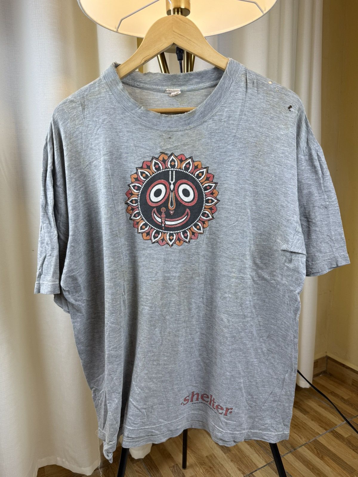 Vintage Vintage Shelter Band Tee Size US L / EU 52-54 / 3 - 1 Thumbnail