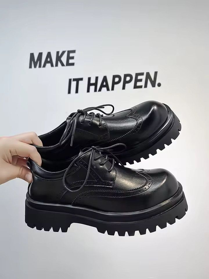 Leather Chunky Platform Oxford Brogues Size US 11 / EU 44 - 1 Thumbnail