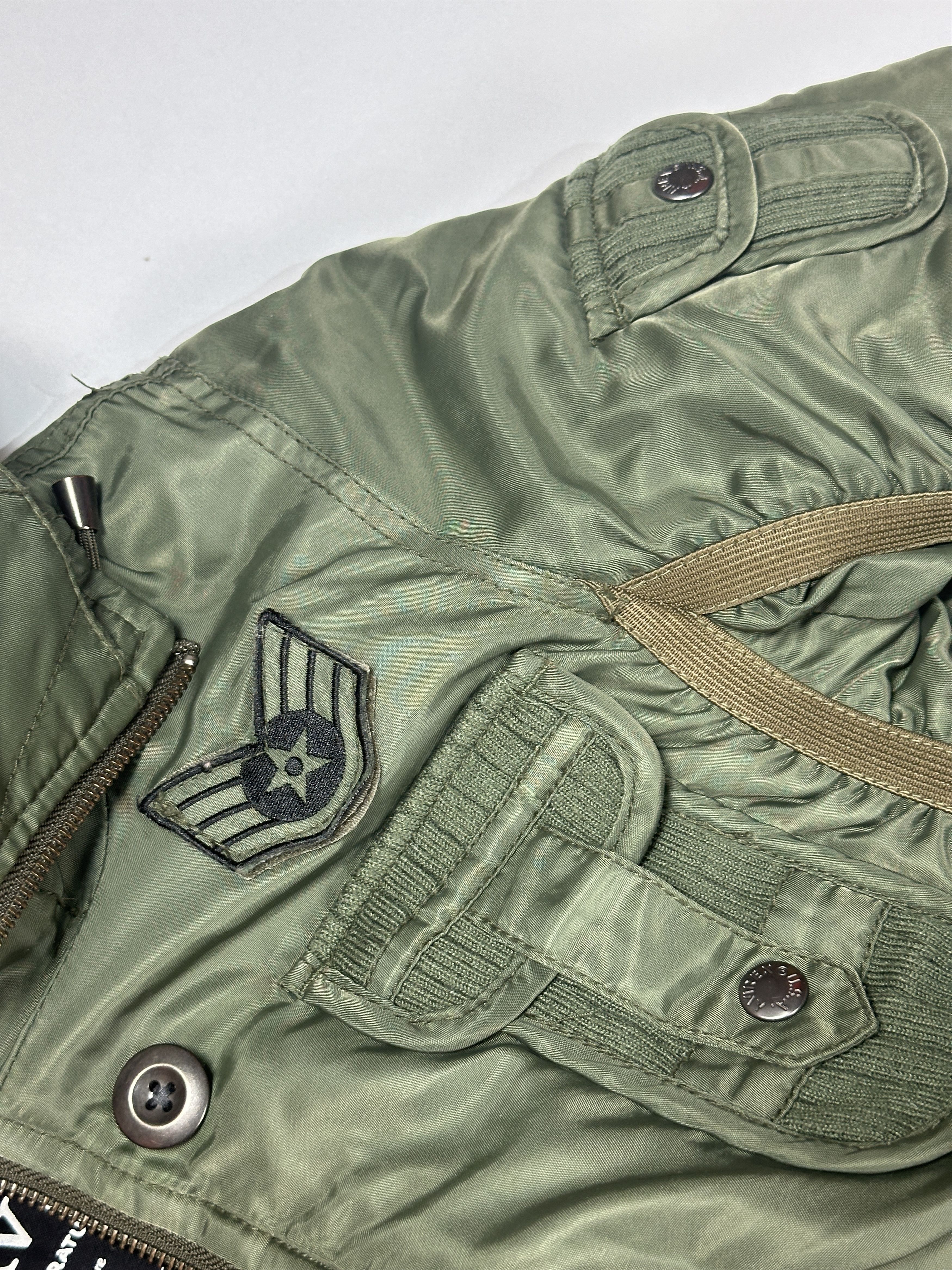 Avirex Avirex MFG ARMY NYLON Womens Parka Size S fits XS Size S / US 4 / IT 40 - 4 Thumbnail