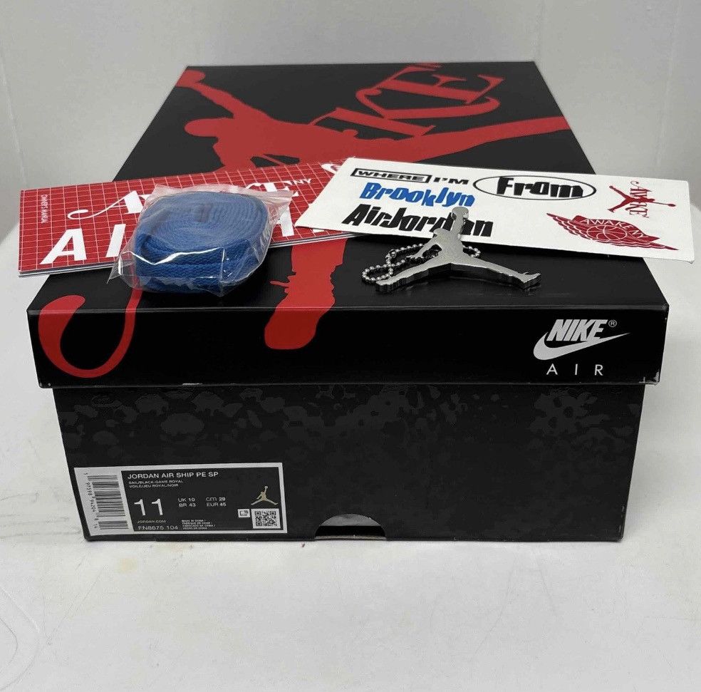 Jordan Brand Nike Jordan Air Ship Awake NY Game Royal (FN8675-104) Sz. 11 Size US 11 / EU 44 - 2 Thumbnail