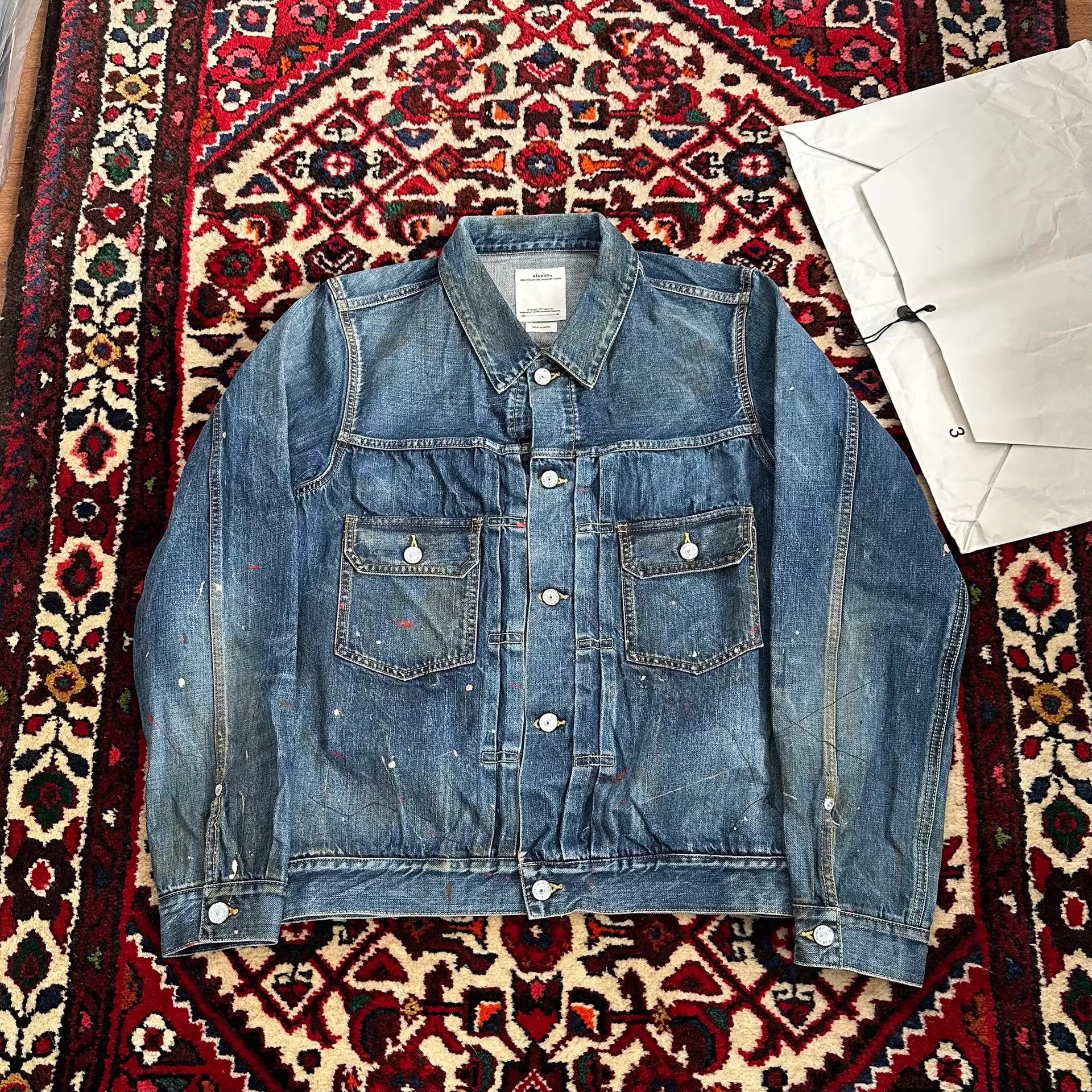 Visvim visvim 20ss 101 dry999 denim jacket 3 Size US L / EU 52-54 / 3 - 2 Thumbnail