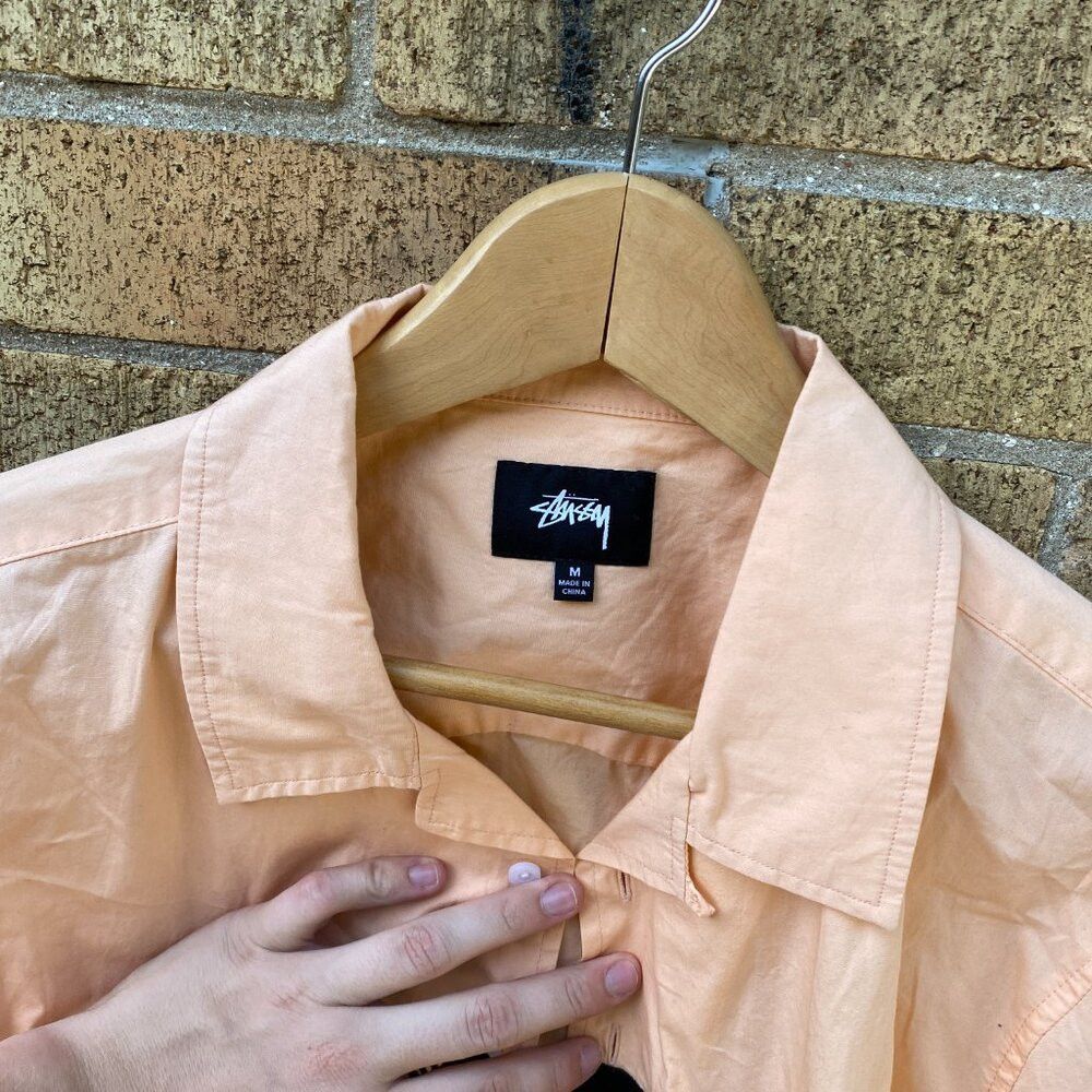 Stussy S/S18 Stussy Panther Camp Collar Shirt Medium Size US M / EU 48-50 / 2 - 6 Thumbnail