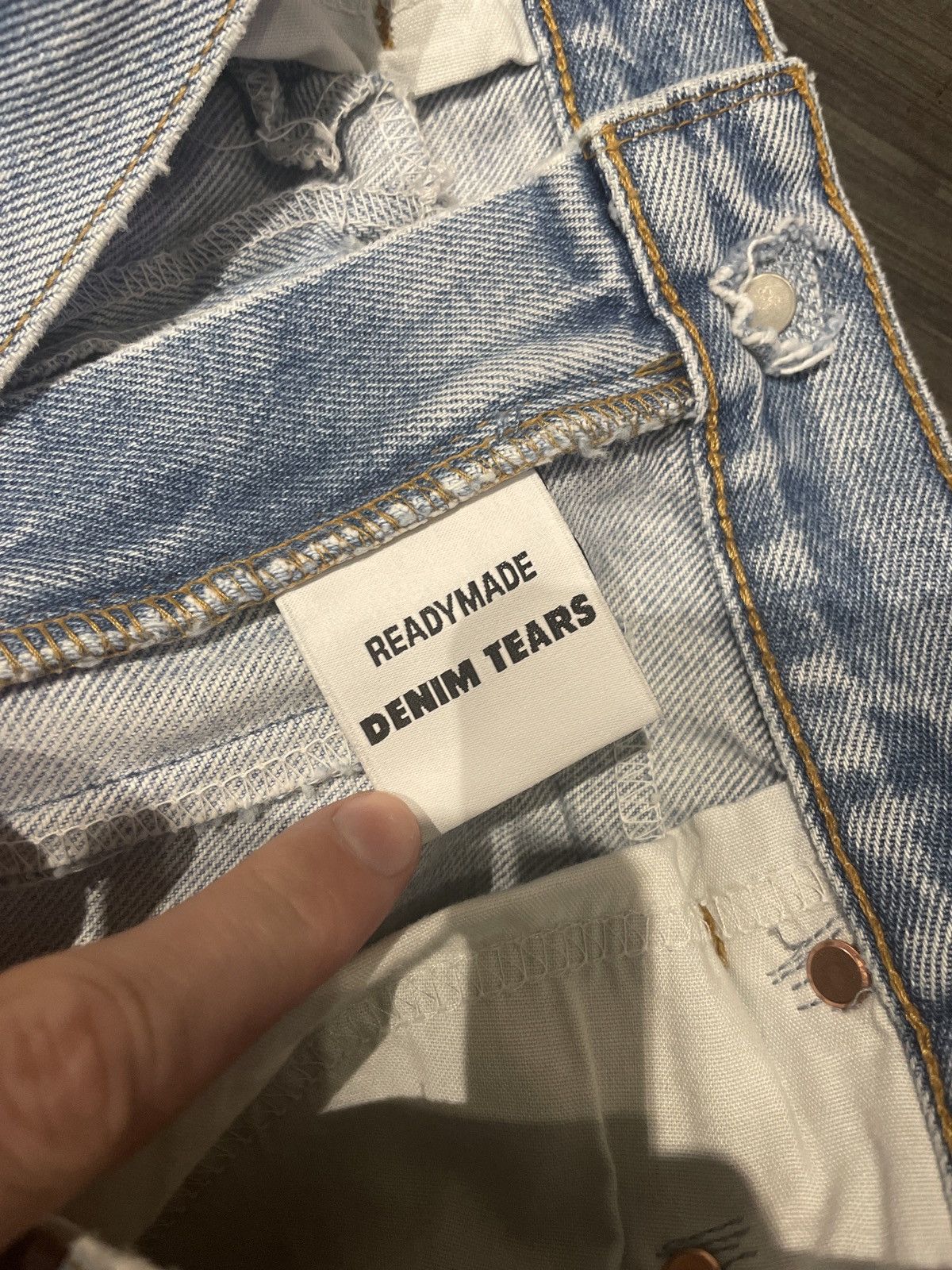 DENIM TEARS × READYMADE Readymade x Denim Tears Flare Jeans Size US 34 / EU 50 - 3 Thumbnail
