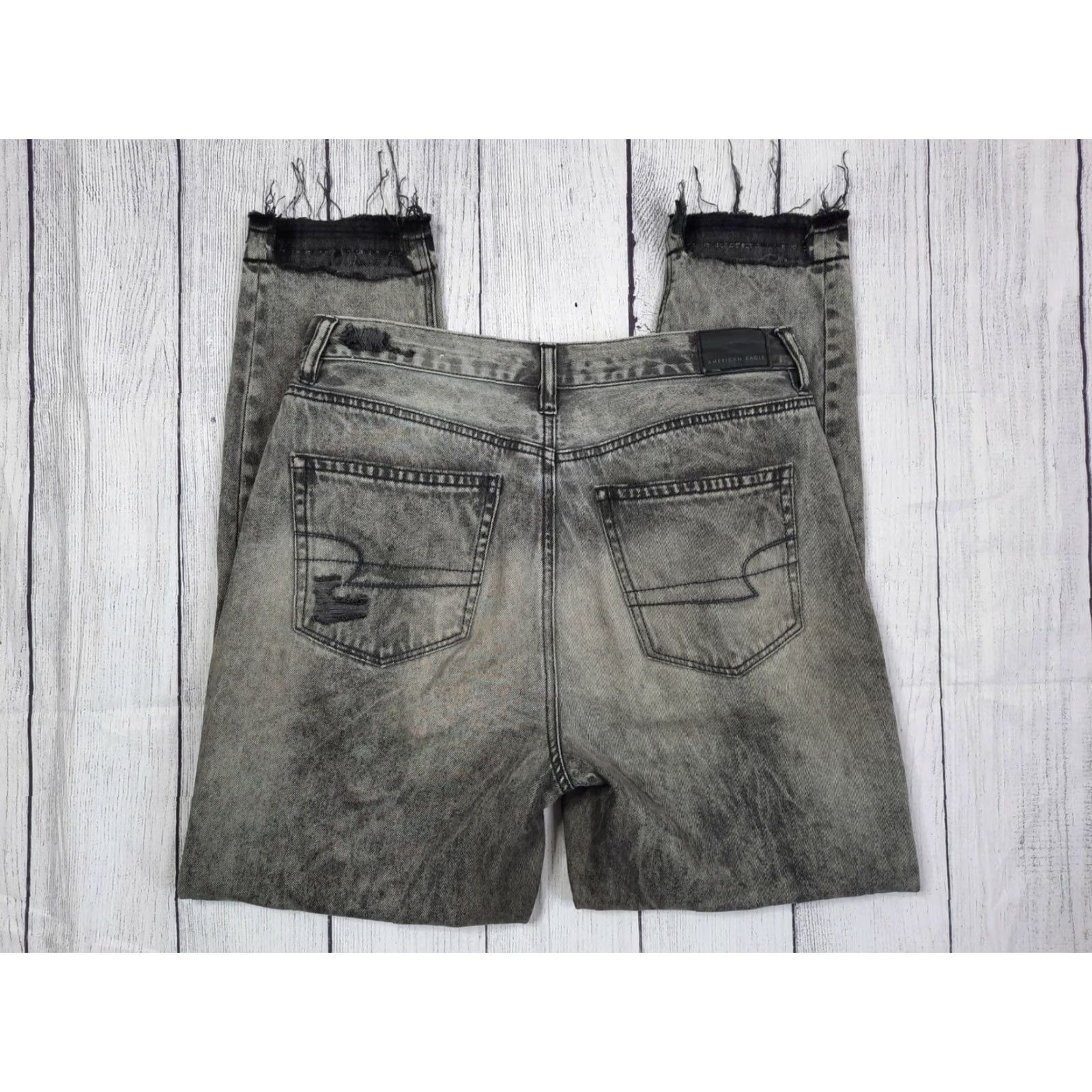 American Eagle Outfitters American Eagle Outfitters Mom Jeans Denim Size 27" / US 4 / IT 40 - 5 Thumbnail