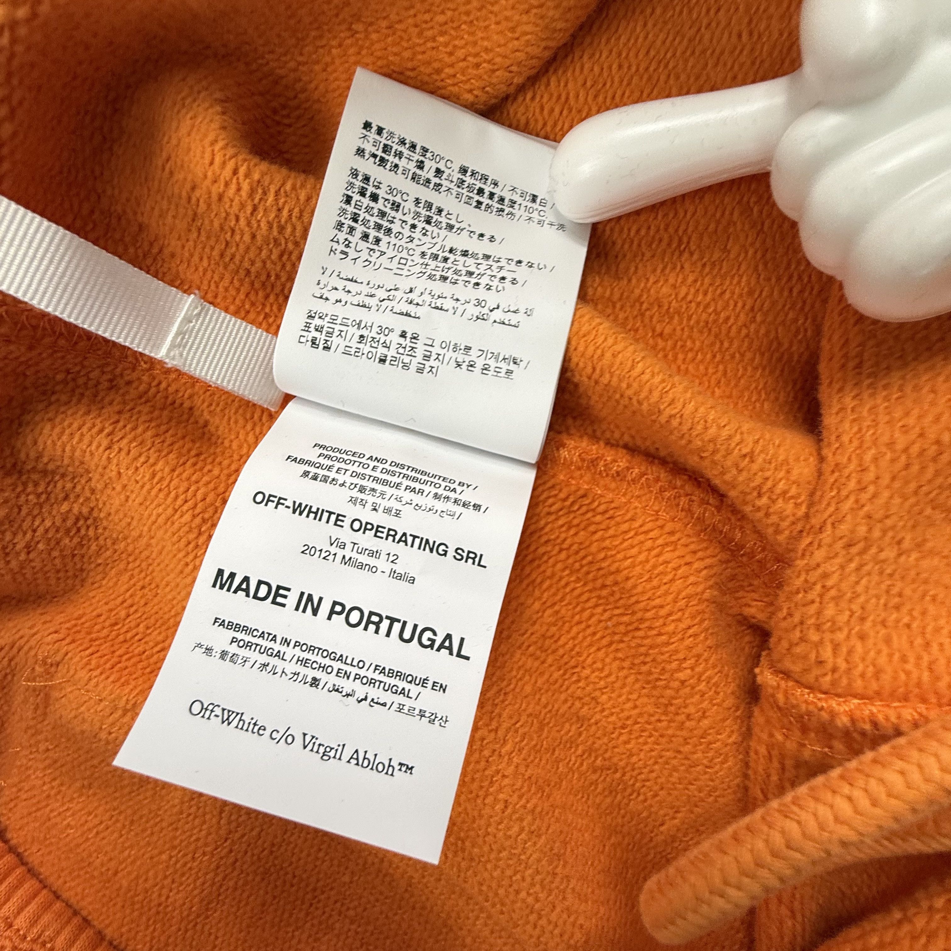 Off-White Off-White Orange Tape Diagonals Sweatpants Mens XXL Size US 40 / EU 56 - 8 Thumbnail