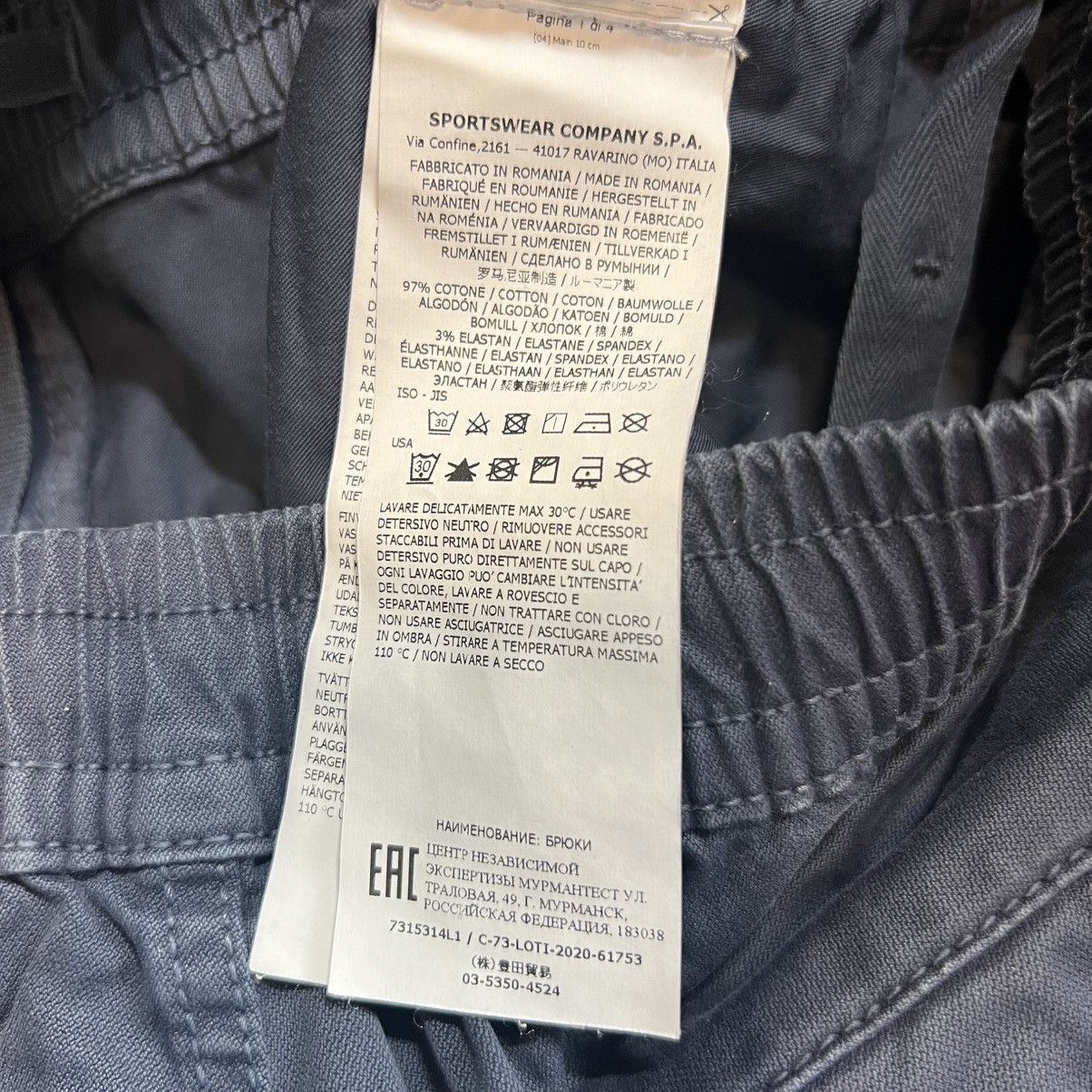 Stone Island Stone Island Cargo Pants Charcoal Blue Size US 32 / EU 48 - 16 Thumbnail