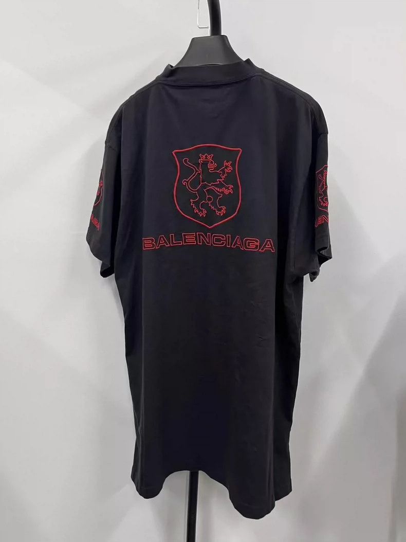 Balenciaga Balenciaga Lion Club Logo Short Sleeve TShirt-2505 Size US L / EU 52-54 / 3 - 2 Thumbnail