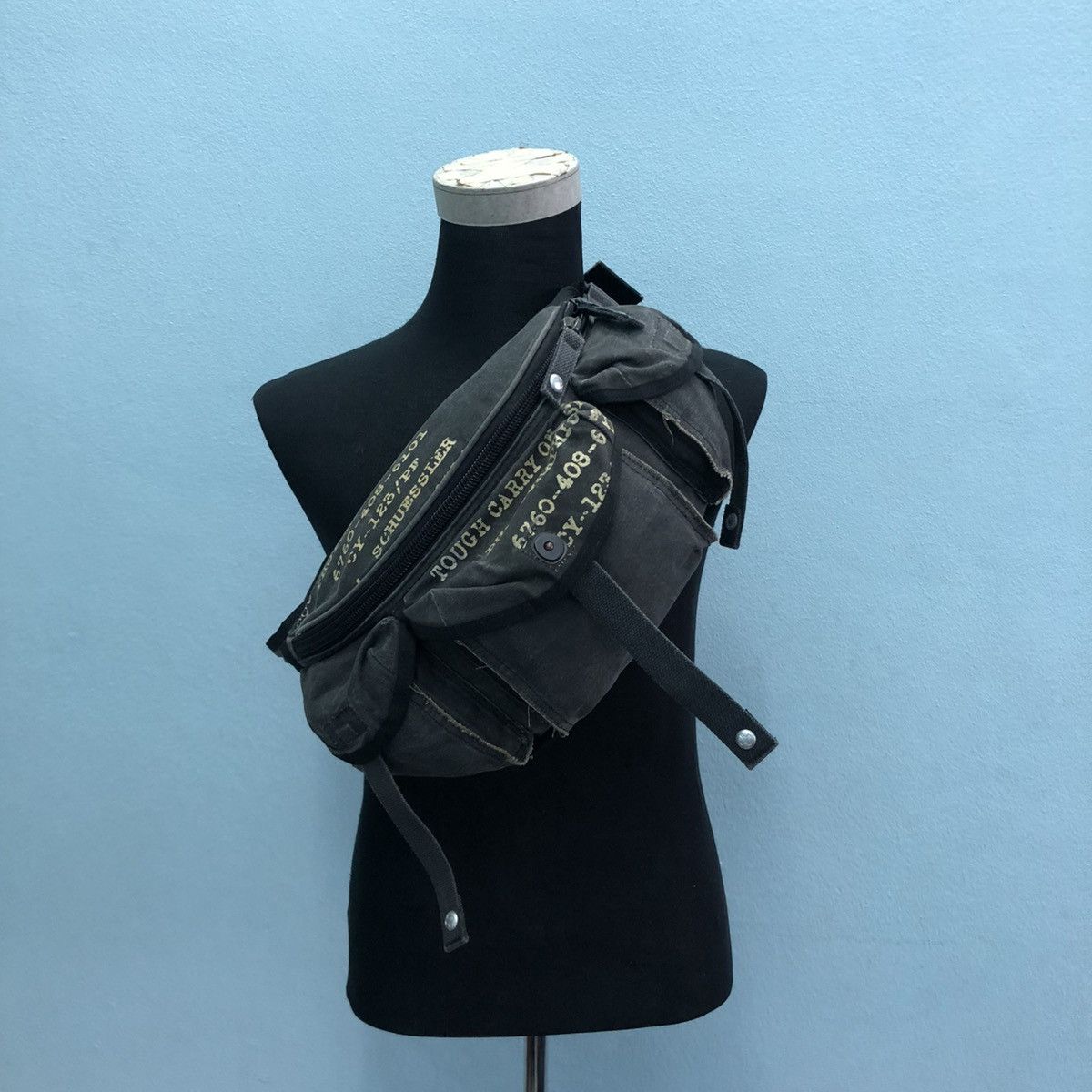 Japanese Brand ‼️YES‼️ TOUGH JEANSMITH MILITARY CROSSBODY WAISTBAG Size ONE SIZE - 16 Thumbnail