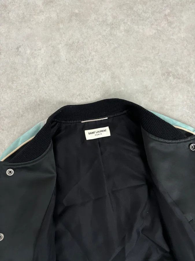 Saint Laurent Paris AW2017 Saint Laurent Black Multicolor Panther Teddy Jacket Size US M / EU 48-50 / 2 - 12 Thumbnail