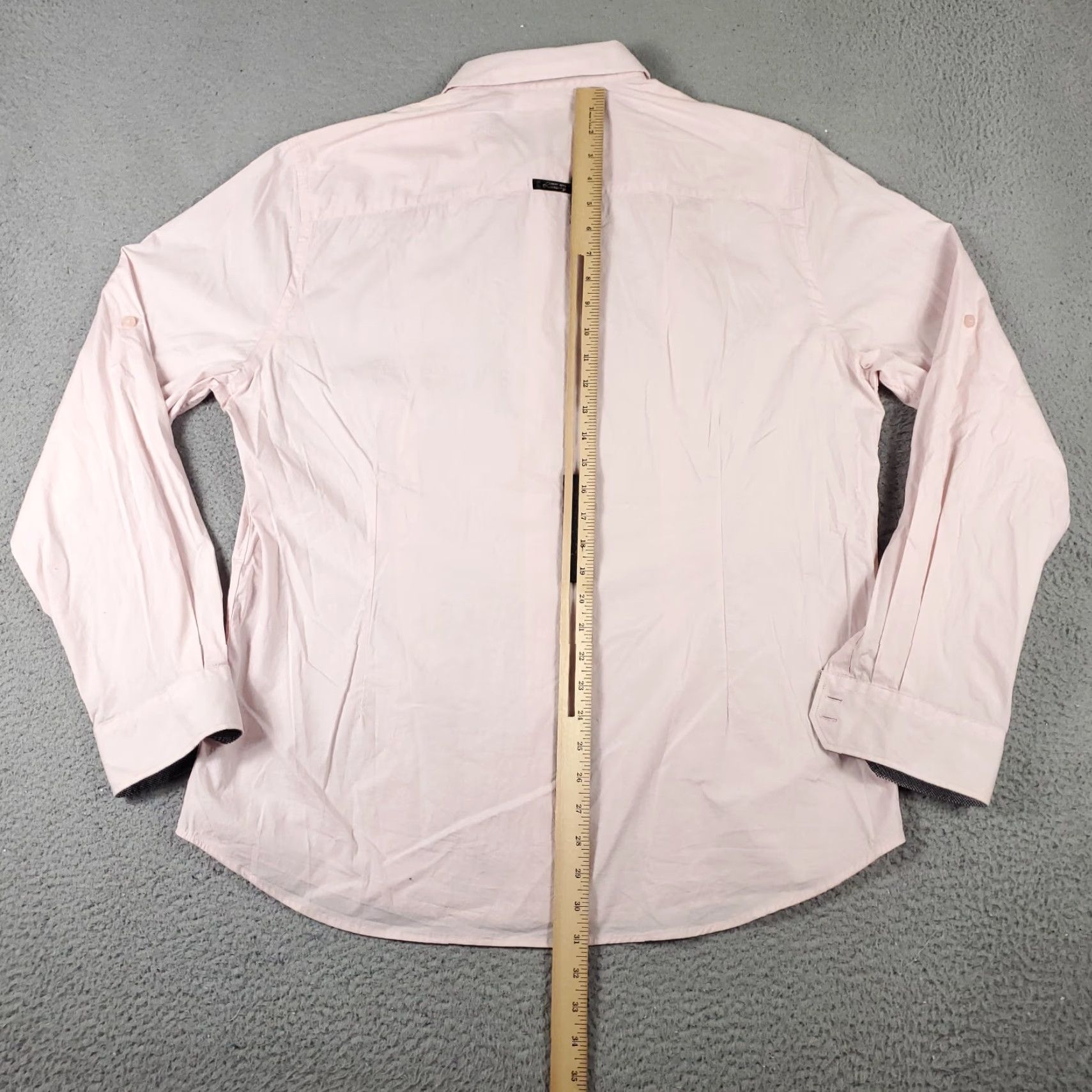 Point Zero Point Zero Shirt Mens XL Button-Up Long Sleeve Pink Casual Size US XL / EU 56 / 4 - 3 Thumbnail