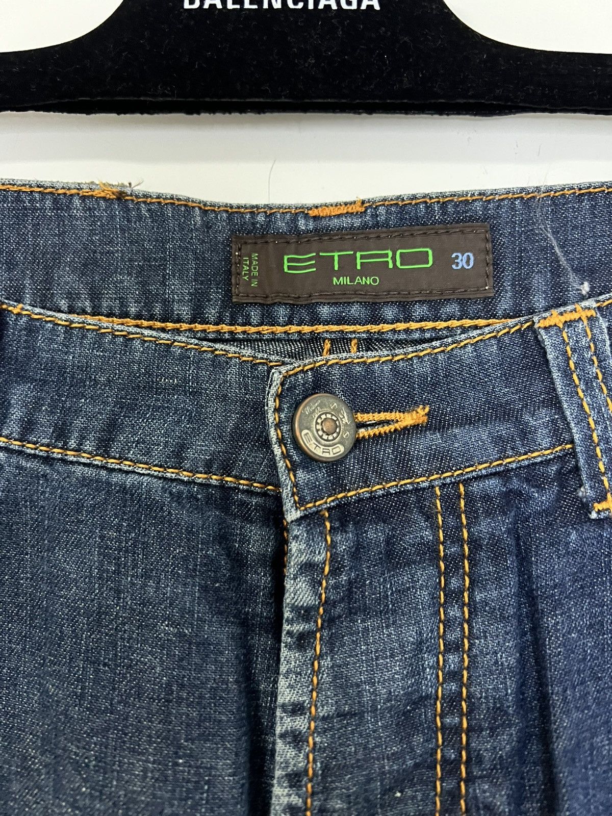 Etro Etro denim jeans S/M blue Size 30" / US 8 / IT 44 - 2 Thumbnail