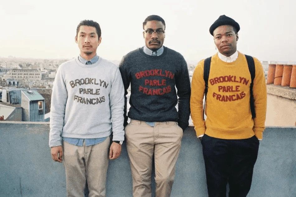 Brooklyn We Go Hard BWGH Brooklyn We Go Hard Sweatshirt Crewneck Parle Francais Size US S / EU 44-46 / 1 - 1 Thumbnail