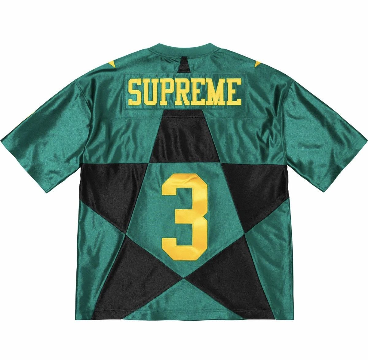 Supreme Supreme Star Football Jersey - FW24 - Green Size US L / EU 52-54 / 3 - 2 Thumbnail