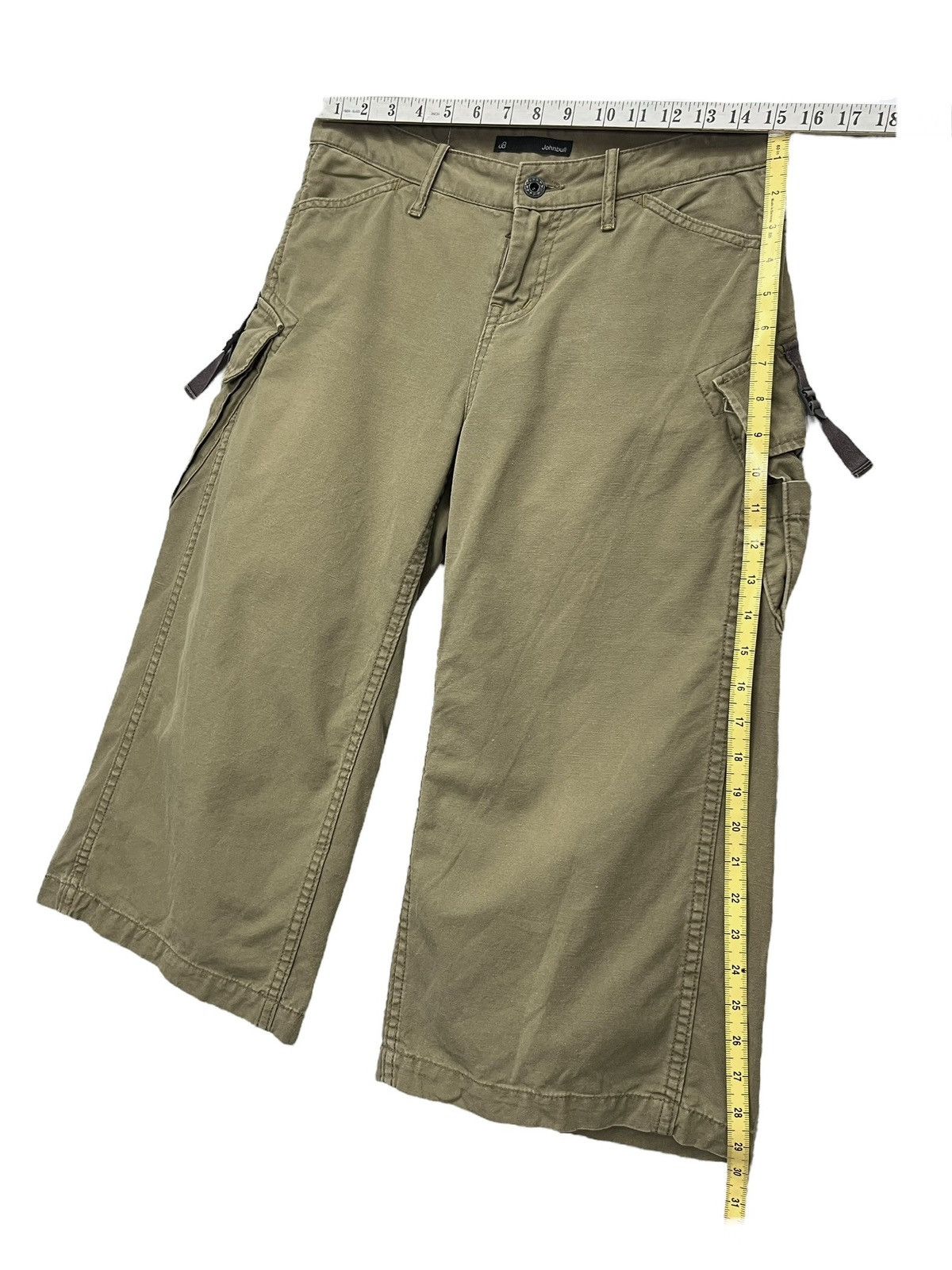 Johnbull 🔥Vintage JOHNBULL Bondage Military Streetwear Baggy Shorts Size US 30 / EU 46 - 11 Thumbnail