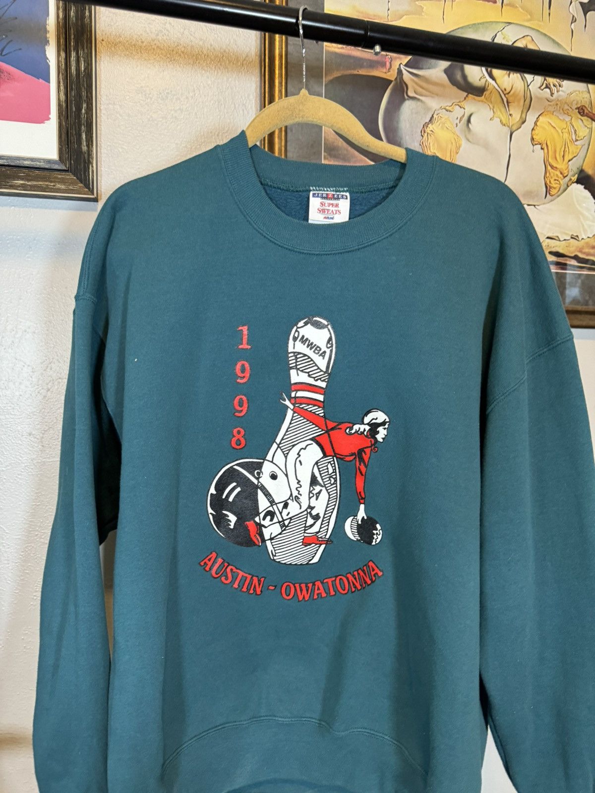 Vintage Vintage 1998 Bowling Sweatshirt Size US XL / EU 56 / 4 - 3 Thumbnail