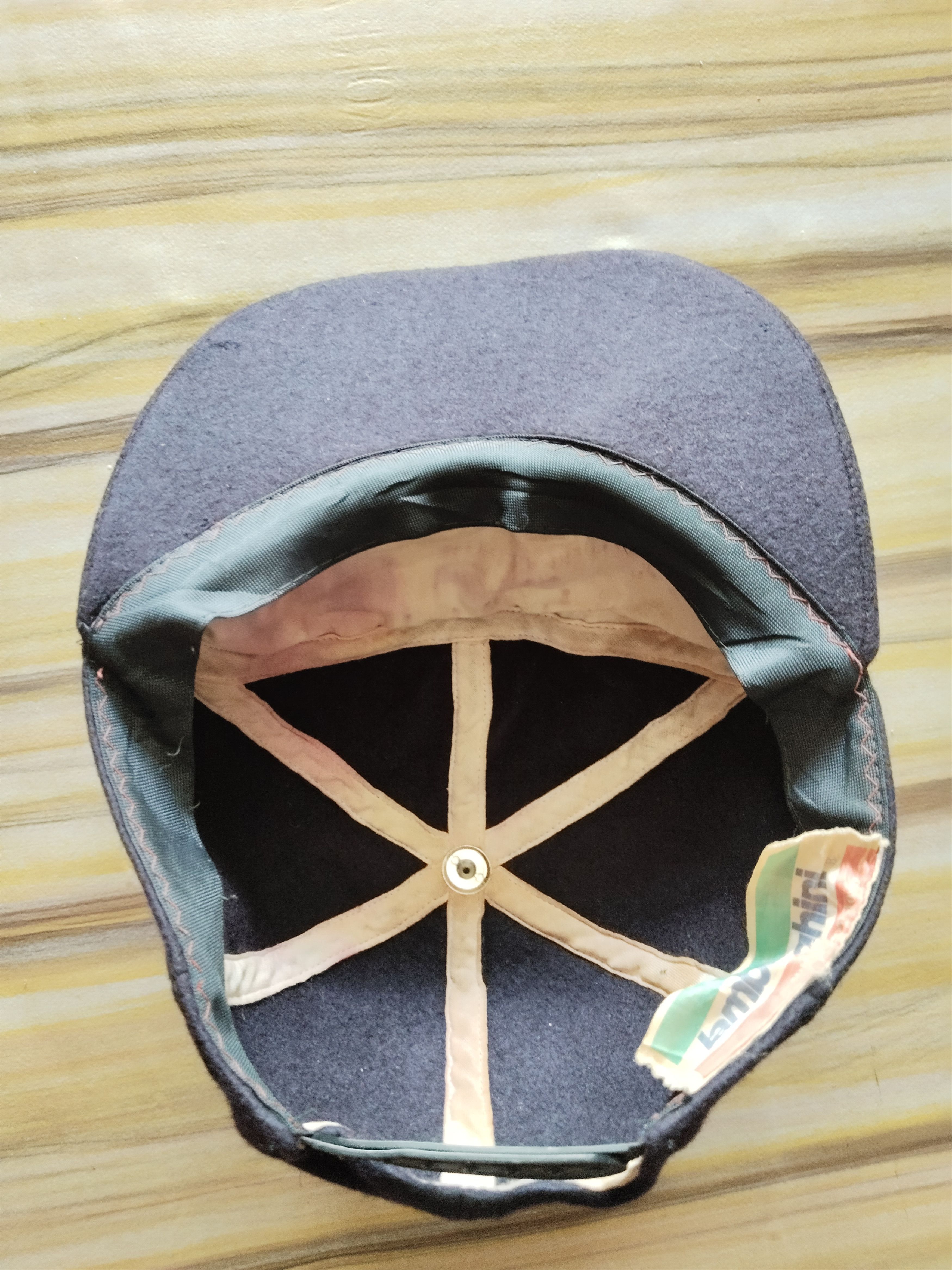 Lamborghini Vintage LAMBORGHINI 7 Panel Cap Size ONE SIZE - 6 Thumbnail