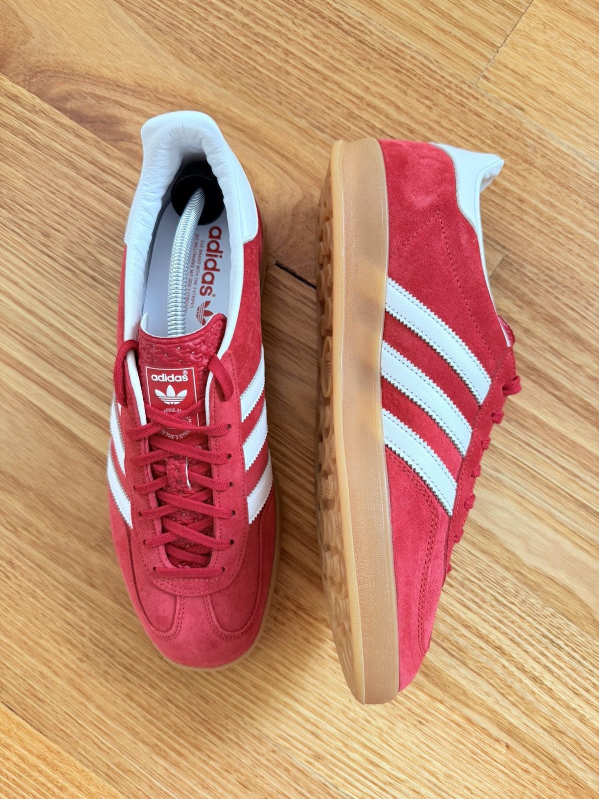 Adidas Adidas Gazelle Indoor ‘Scarlet Gum’ Size US 11 / EU 44 - 4 Thumbnail