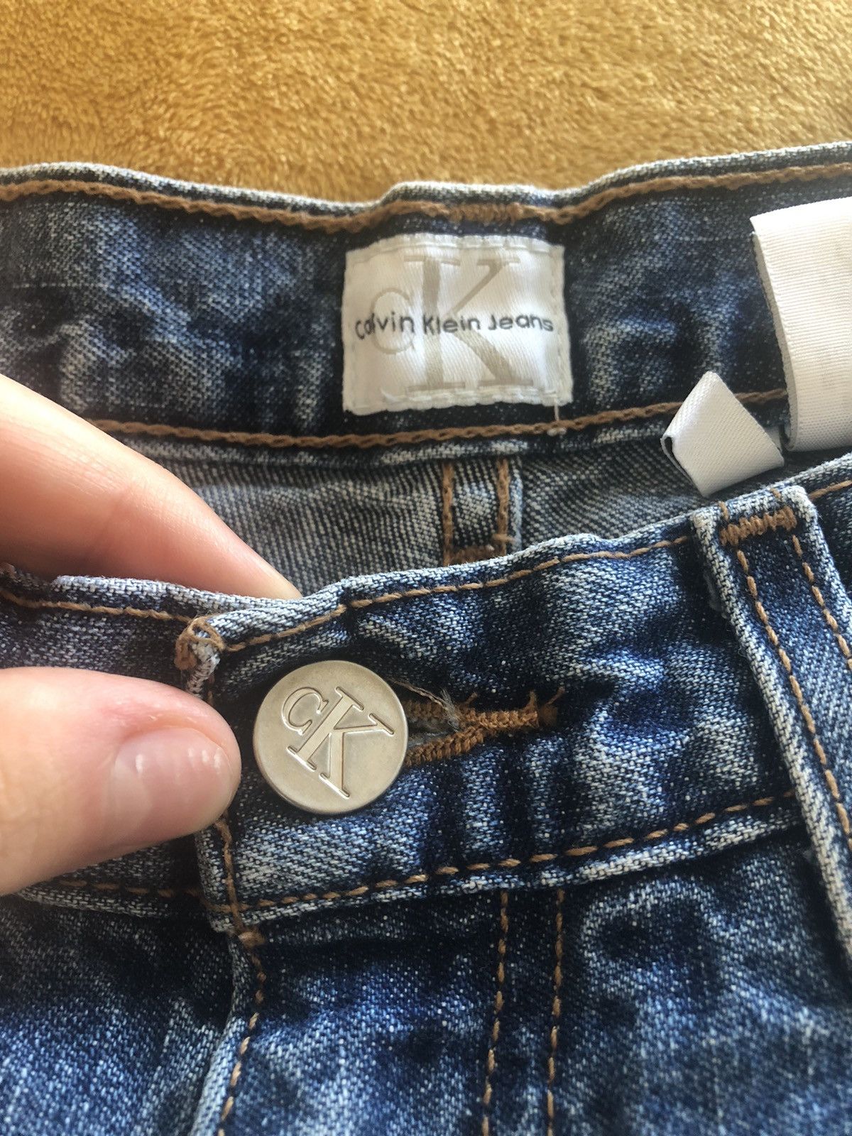 Calvin Klein × Vintage CALVIN KLEIN JEANS VINTAGE DENIM JEAN SHORTS Size US 28 / EU 44 - 4 Thumbnail
