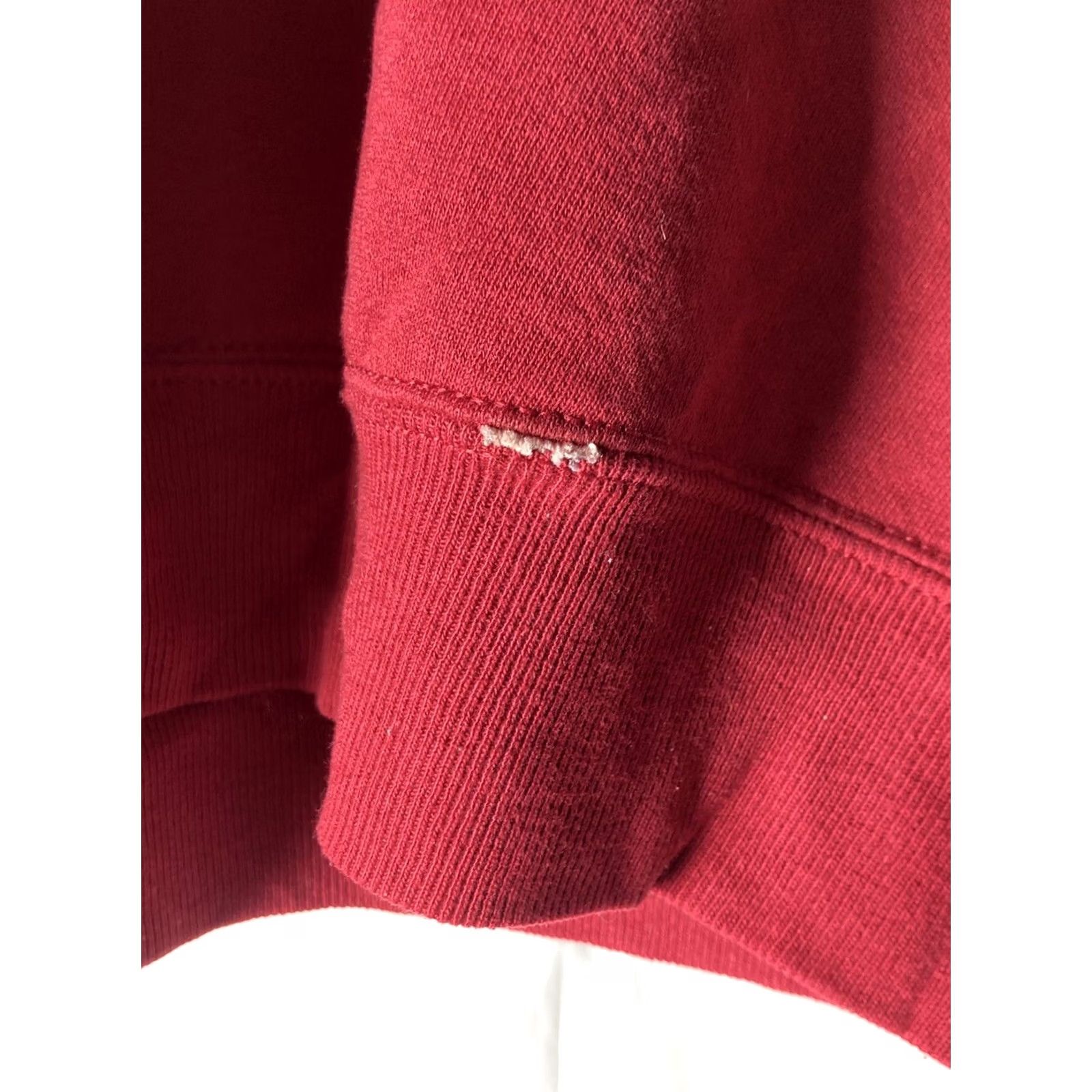 Vintage VINTAGE Russell Sweatshirt Crewneck 90s Maroon XL Mens Pullover Made USA Size US XL / EU 56 / 4 - 4 Thumbnail