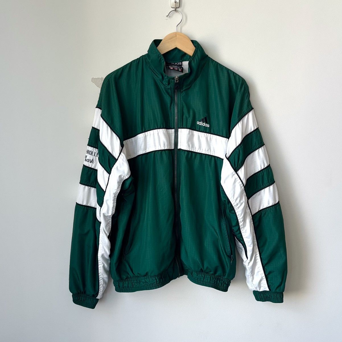 Adidas Vintage 90s Tracksuit Set Windbreaker Jacket Pants Pair Size US L / EU 52-54 / 3 - 2 Thumbnail