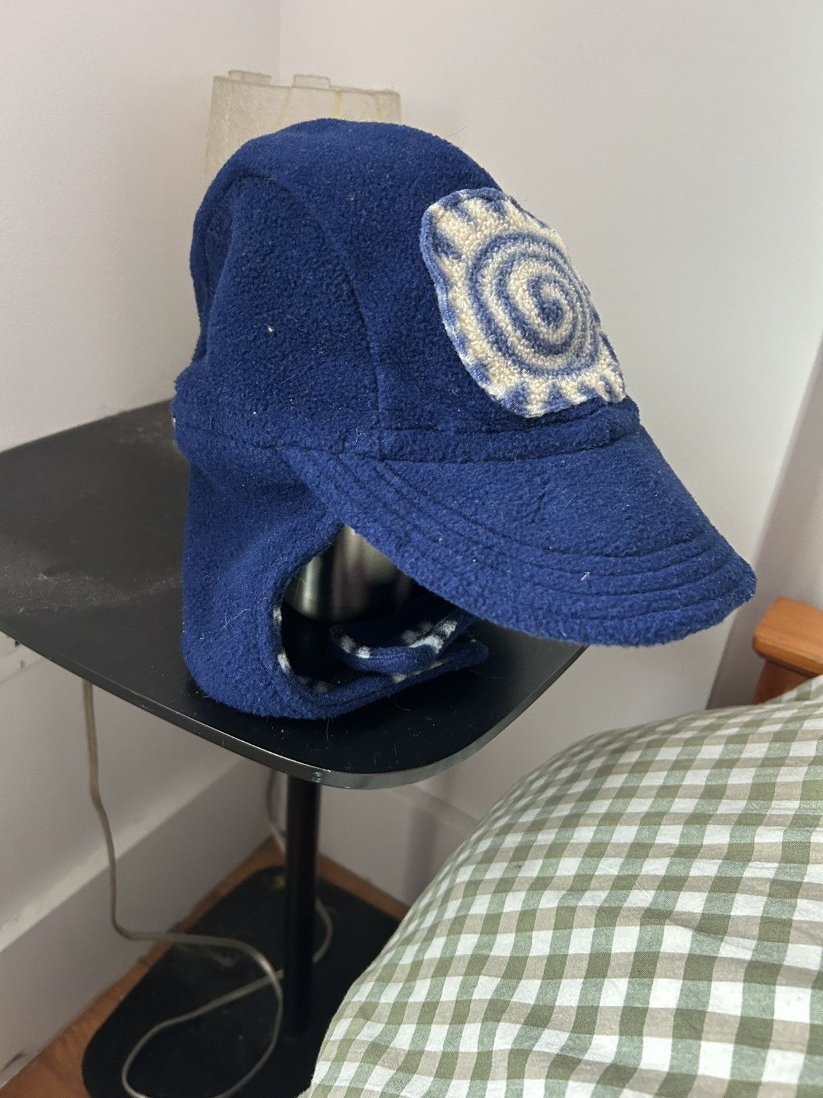 Vintage Brimmed fleece chinstrap hat Size ONE SIZE - 1 Thumbnail