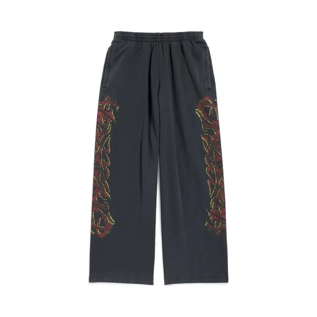 Balenciaga o1la1rc1a0725 Offshore Baggy Sweatpants & Joggers in Black Size US 34 / EU 50 - 1 Thumbnail