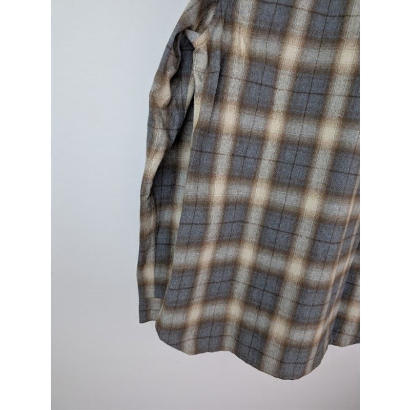 Rick Owens o1rshd1 Plaid Cotton Outershirt in Grey Size US M / EU 48-50 / 2 - 16 Thumbnail