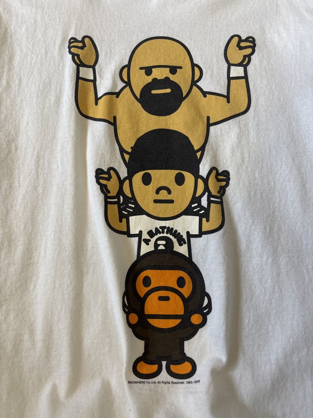 Bape 15th ANIV bapesta wrestling tee 2008 nigo Size US M / EU 48-50 / 2 - 3 Thumbnail