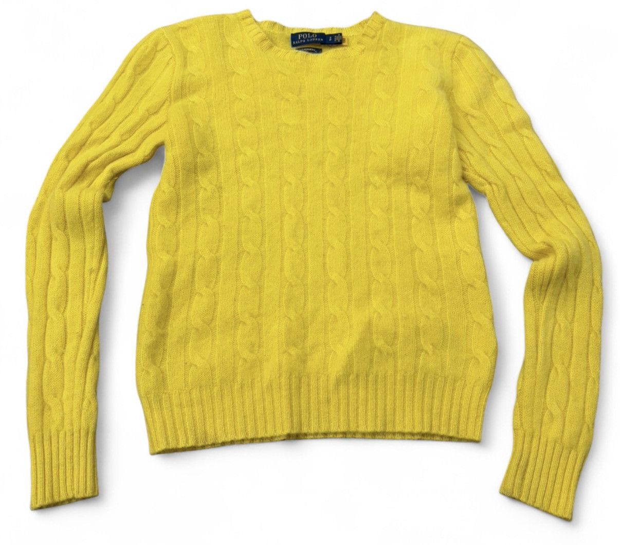 Polo Ralph Lauren Cable knit Cashmere Sweater Size S / US 4 / IT 40 - 1 Thumbnail