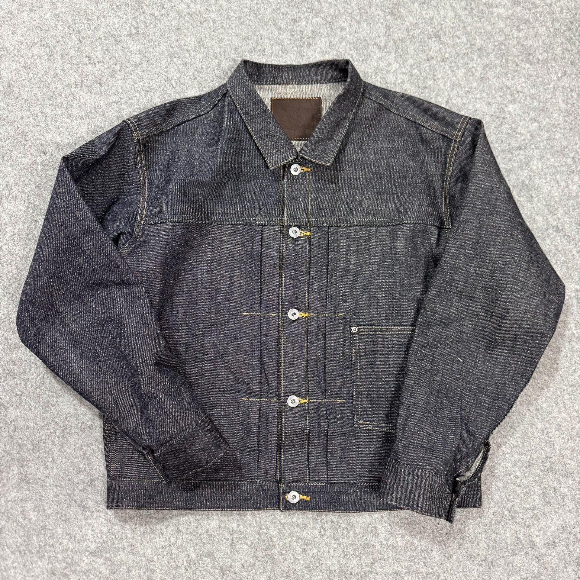Taiga Takahashi T.T Taiga Takahashi 703 Denim Jacket Size US XXS / EU 40 - 1 Thumbnail