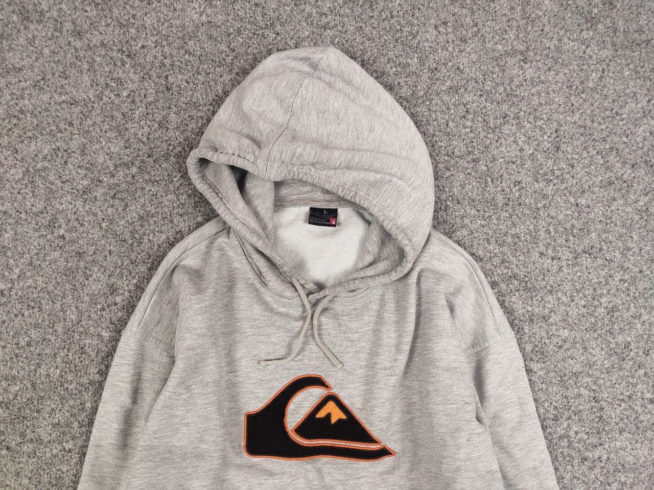 Quiksilver Vintage 90's Quiksilver Logo Gray Hoodie Y2K Hype Style Size US L / EU 52-54 / 3 - 8 Thumbnail