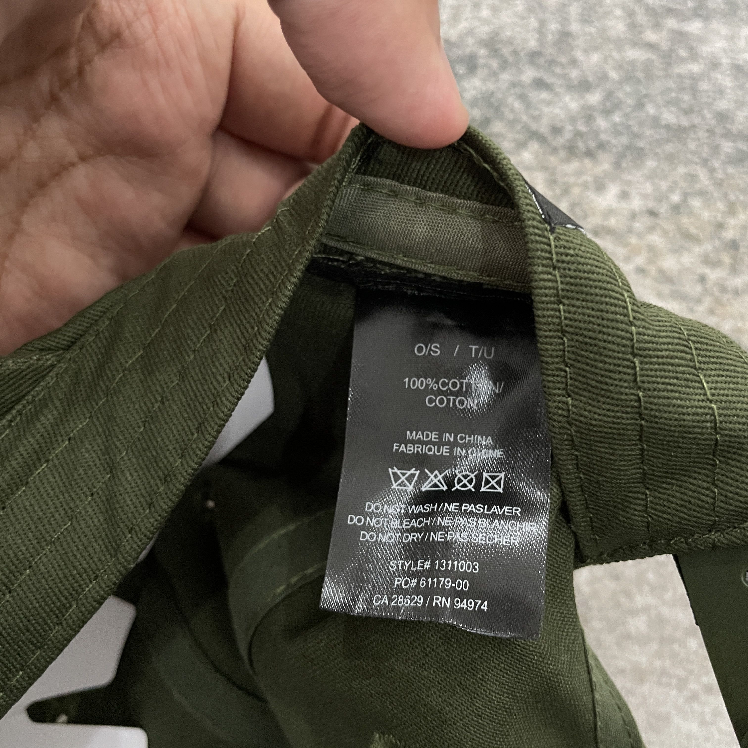 Stussy Crown Cap Olive