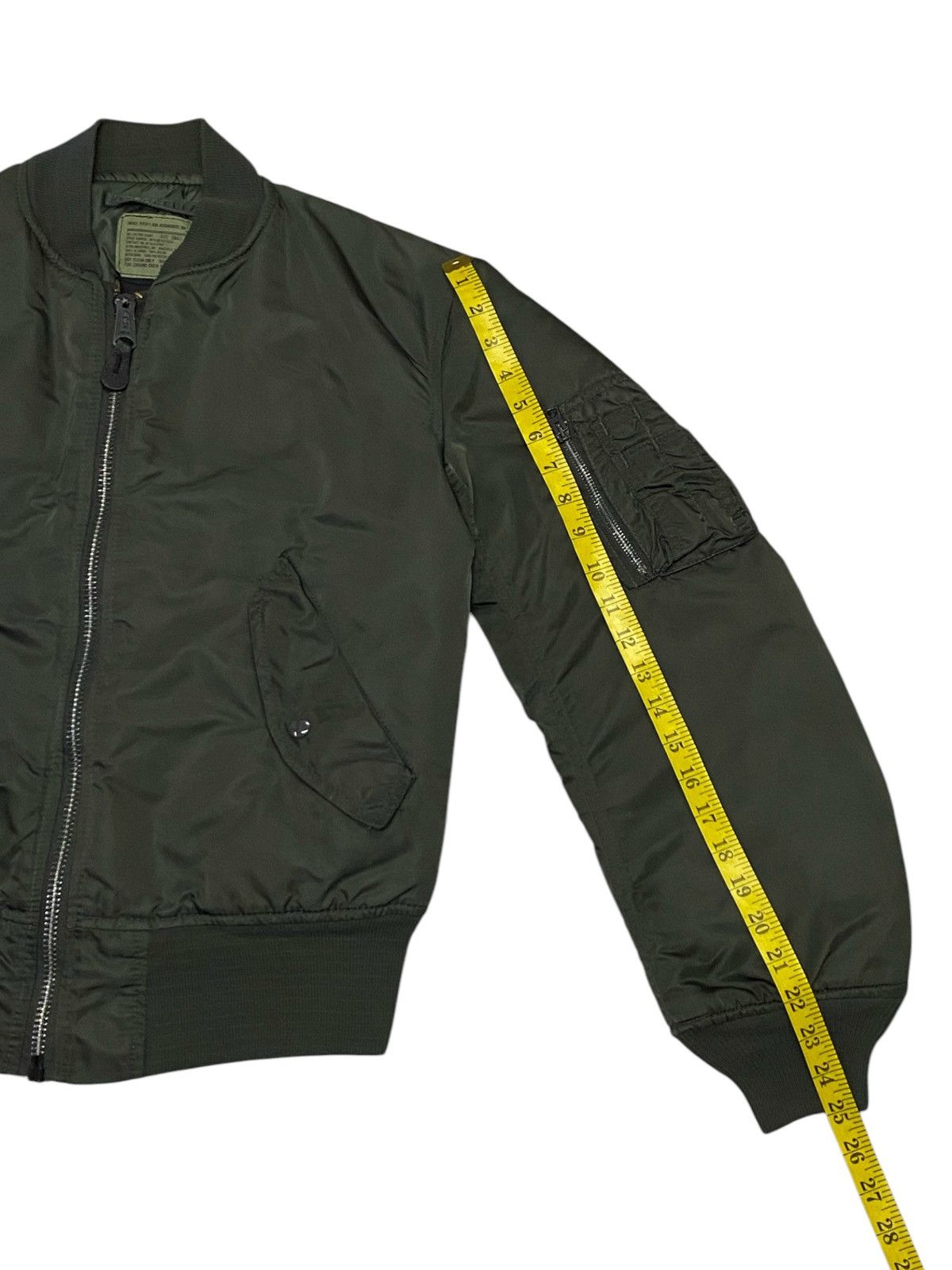 Alpha Industries Vintage Alpha Industries MA-1 Bomber Jacket Size US S / EU 44-46 / 1 - 18 Thumbnail